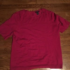 Lands End women’s short sleeve sweater XL